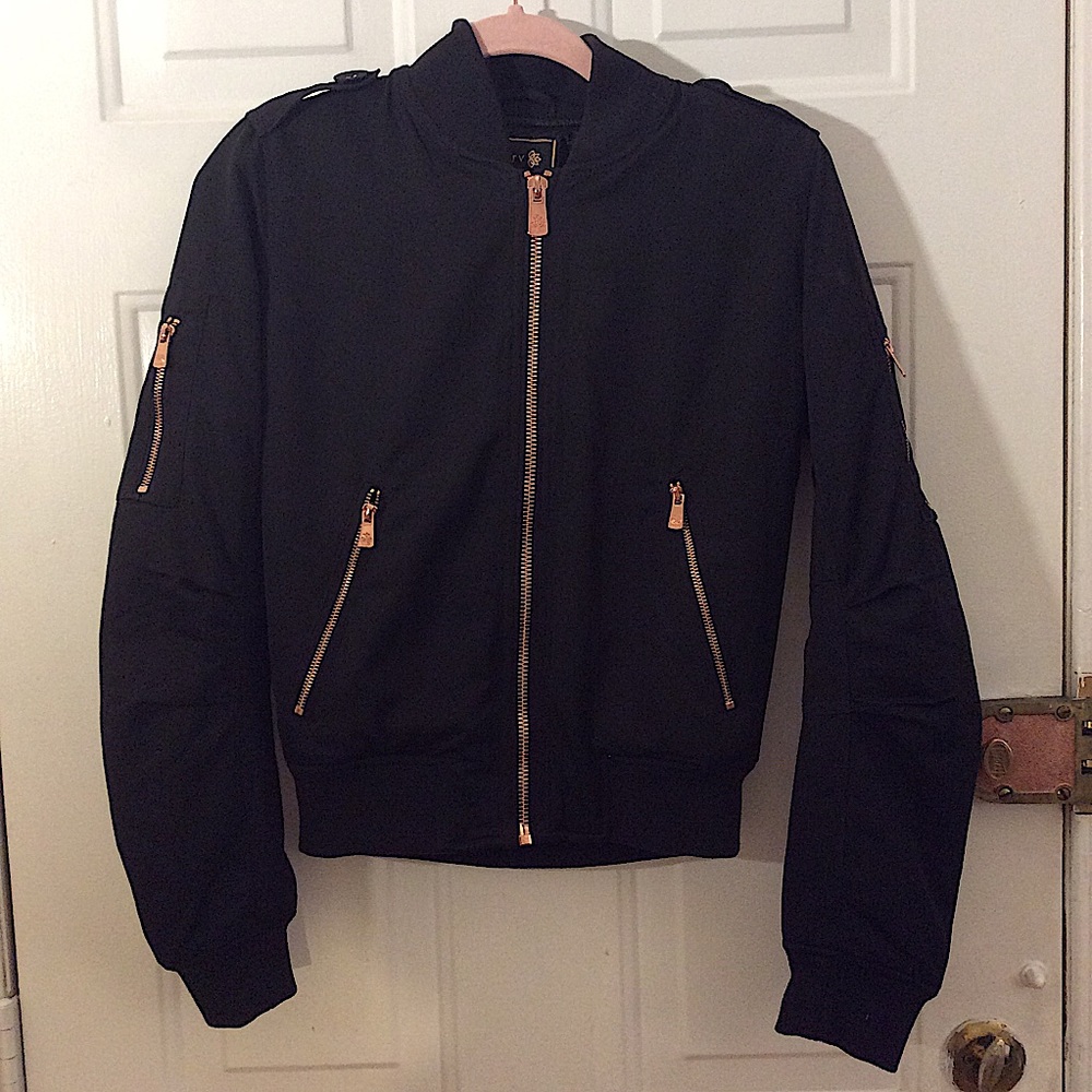L’urv Black Jacket (with rose gold hardware)